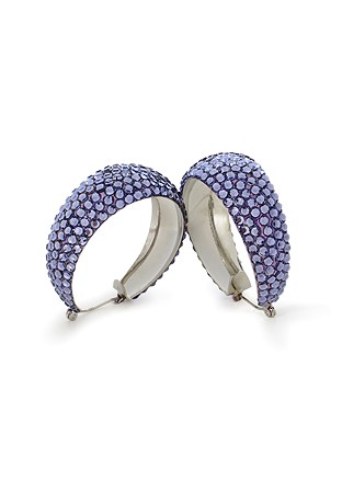 Hermosa Crystal Earrings HE/L PE Tanzanite-Tanzanite