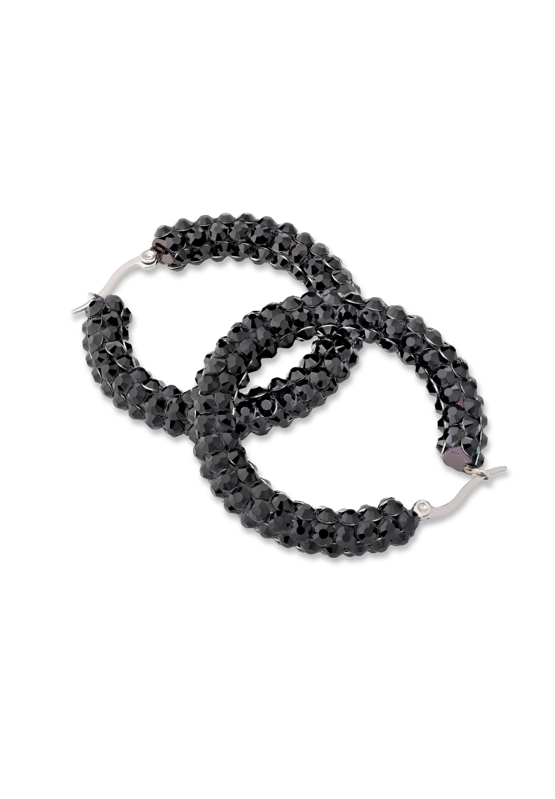 Euphoric Shine Hoop Earrings HE/M PE-Jet
