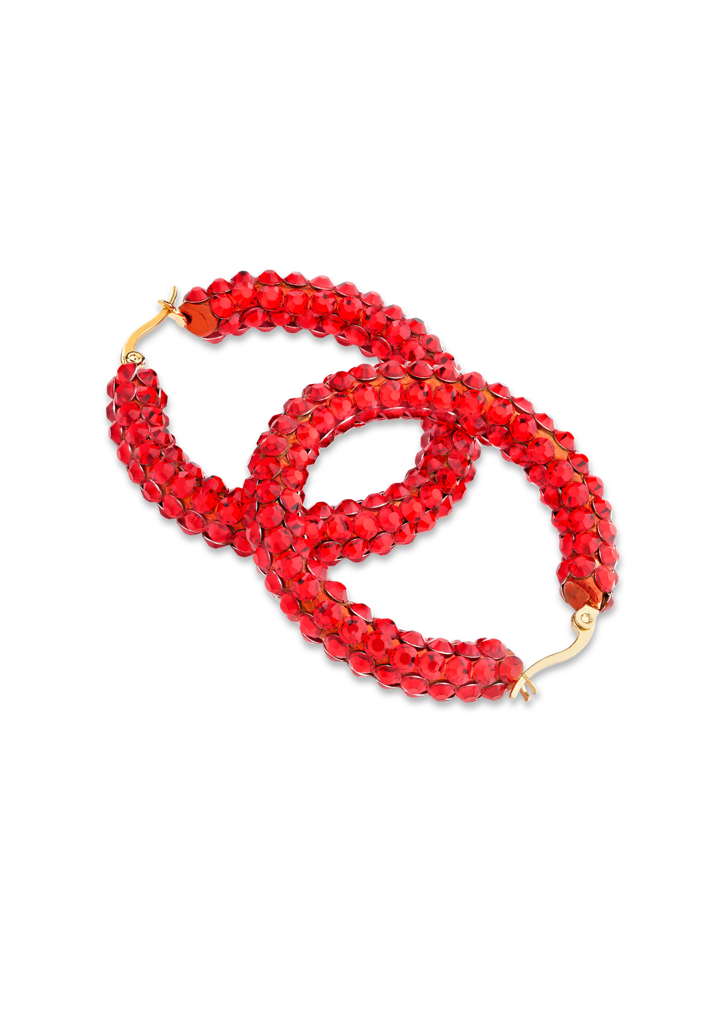 Euphoric Shine Hoop Earrings HE/M PE-Light Siam
