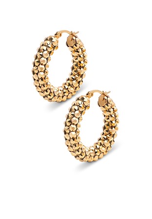 Euphoric Shine Hoop Earrings HE/S PE-Gold