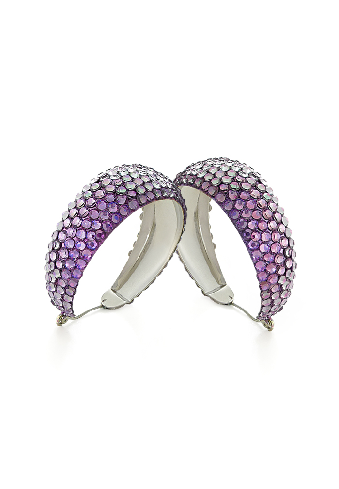 Hermosa Crystal Earrings HE/L PE Violet-Violet