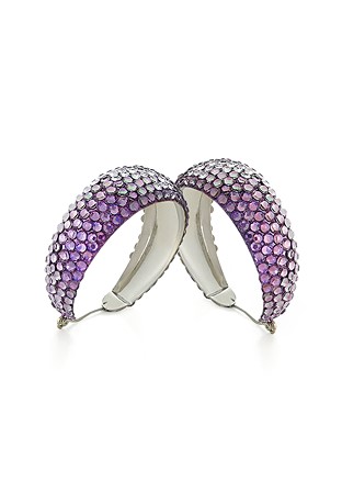 Hermosa Crystal Earrings HE/L PE Violet-Violet