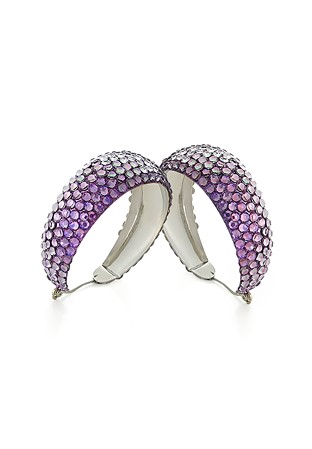 Hermosa Crystal Earrings HE/L PE Violet-Violet