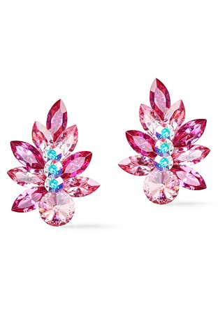 Rhinestone Earring 2002 LRS-Light Rose