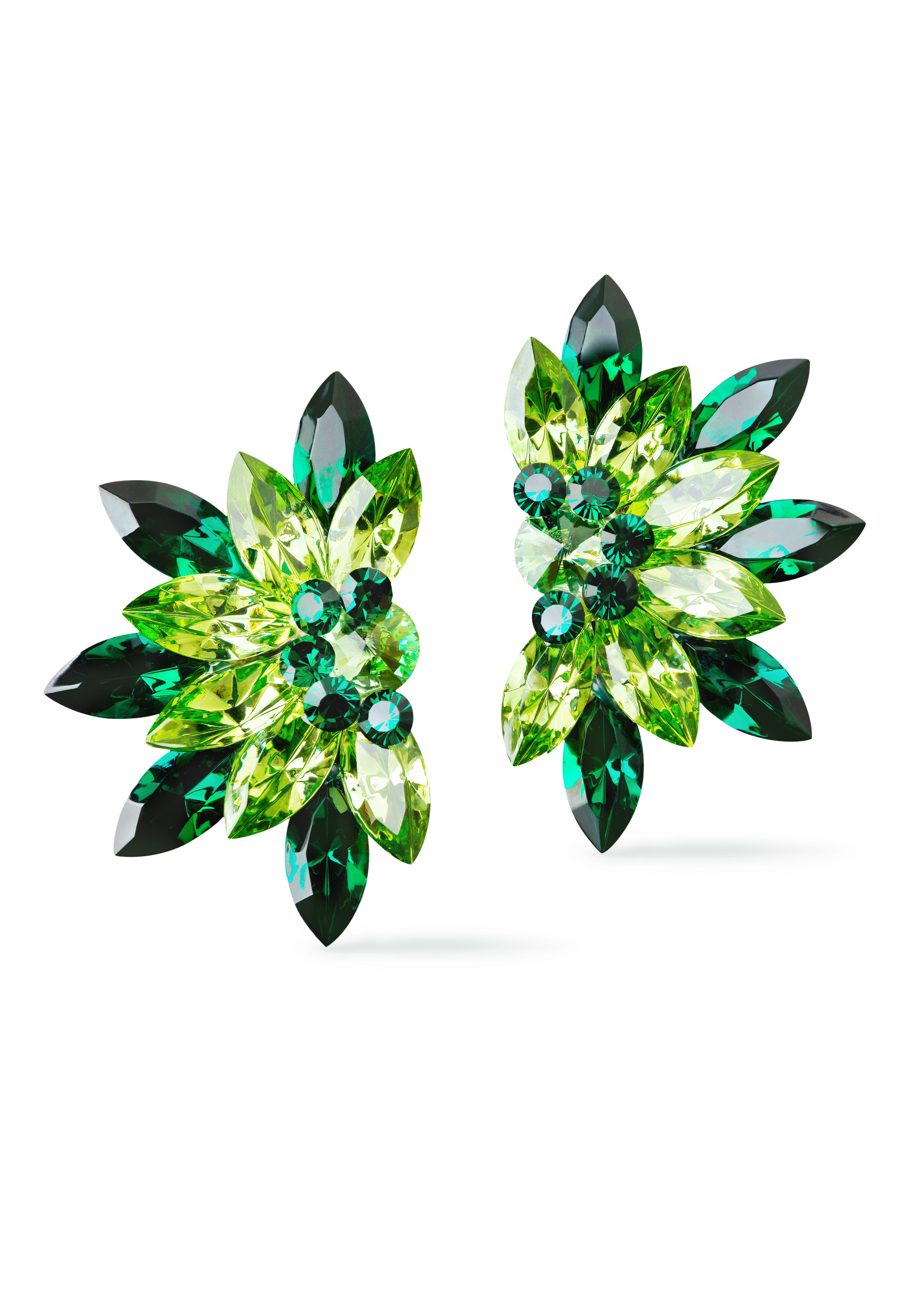Rhinestone Earring 2004 PDEM-Peridot