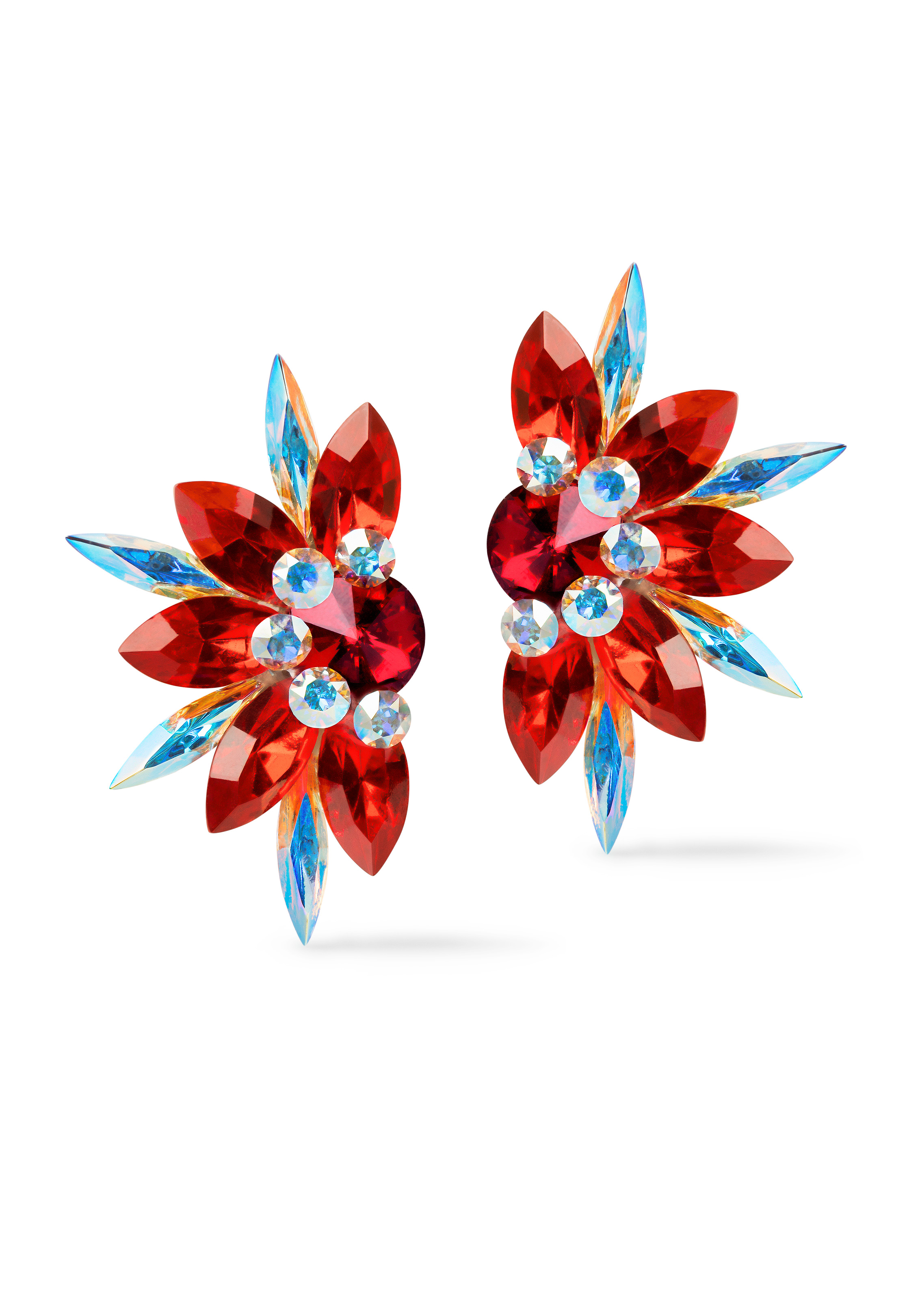 Rhinestone Earring 2054 LSSMAB-Light Siam