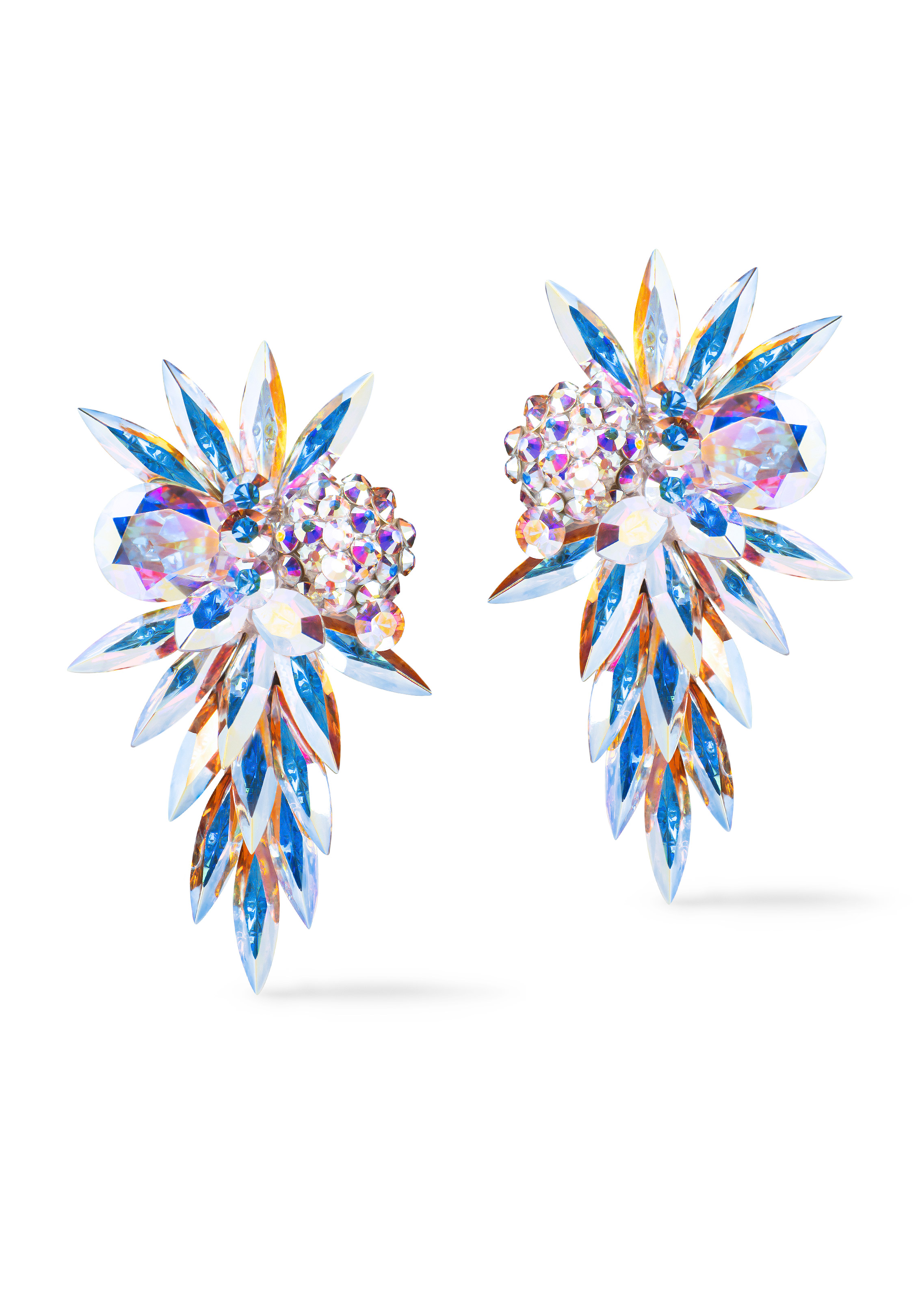 Rhinestone Earring 2074 TDCAB-Crystal AB