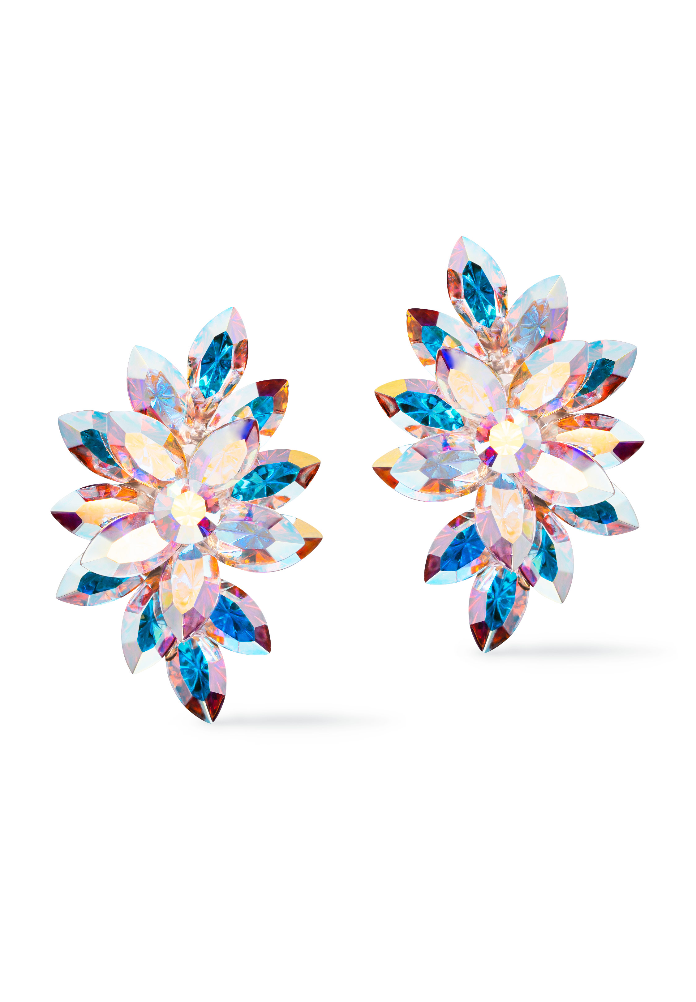 Rhinestone Earring 2030 CABSAB-Crystal AB