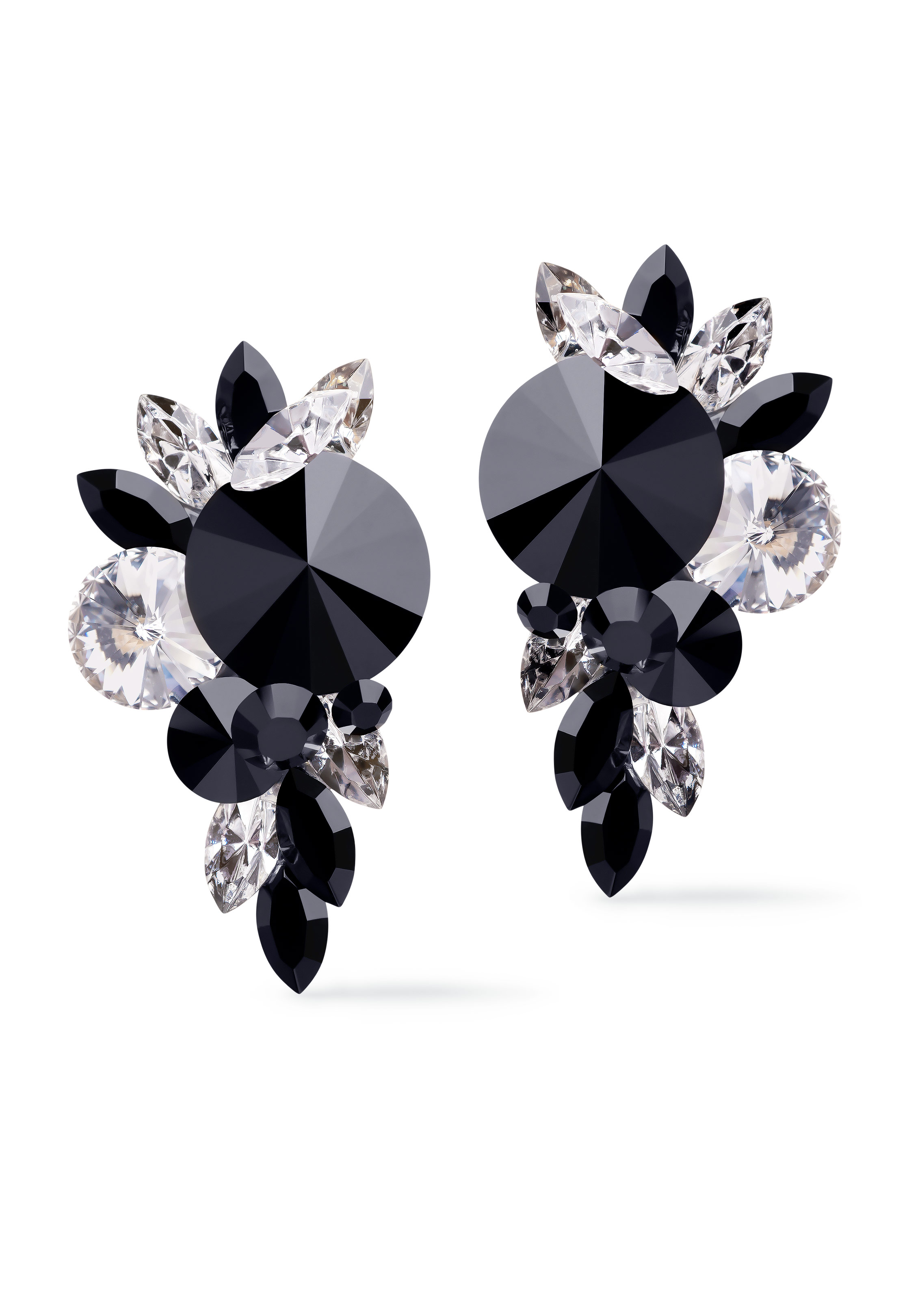 Rhinestone Earring 2132 CSTJT-Jet