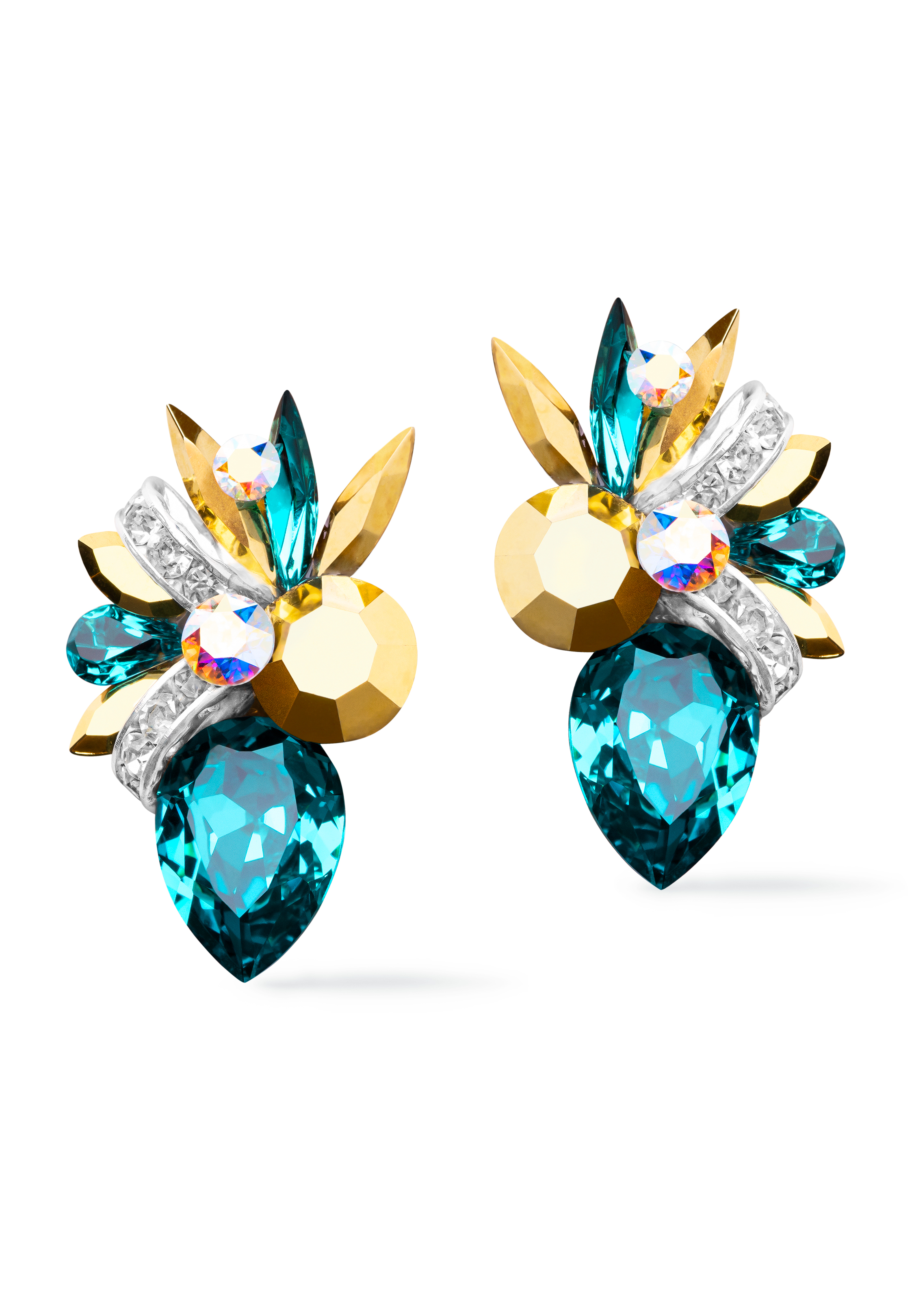 Rhinestone2017 BZGD-Blue Zircon / Gold
