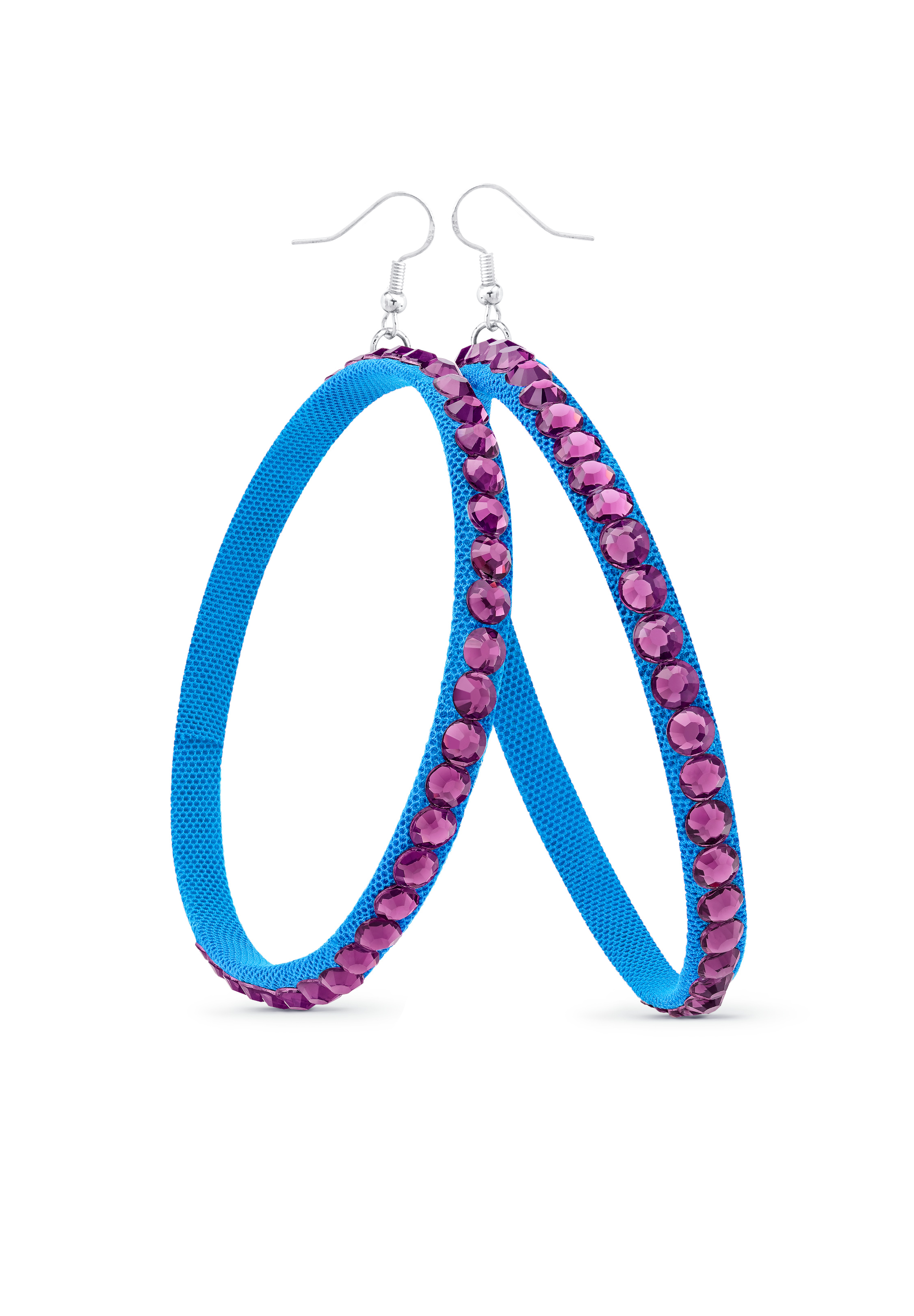 TEST - Soft Hoop Earring-Amethyst-Barbados