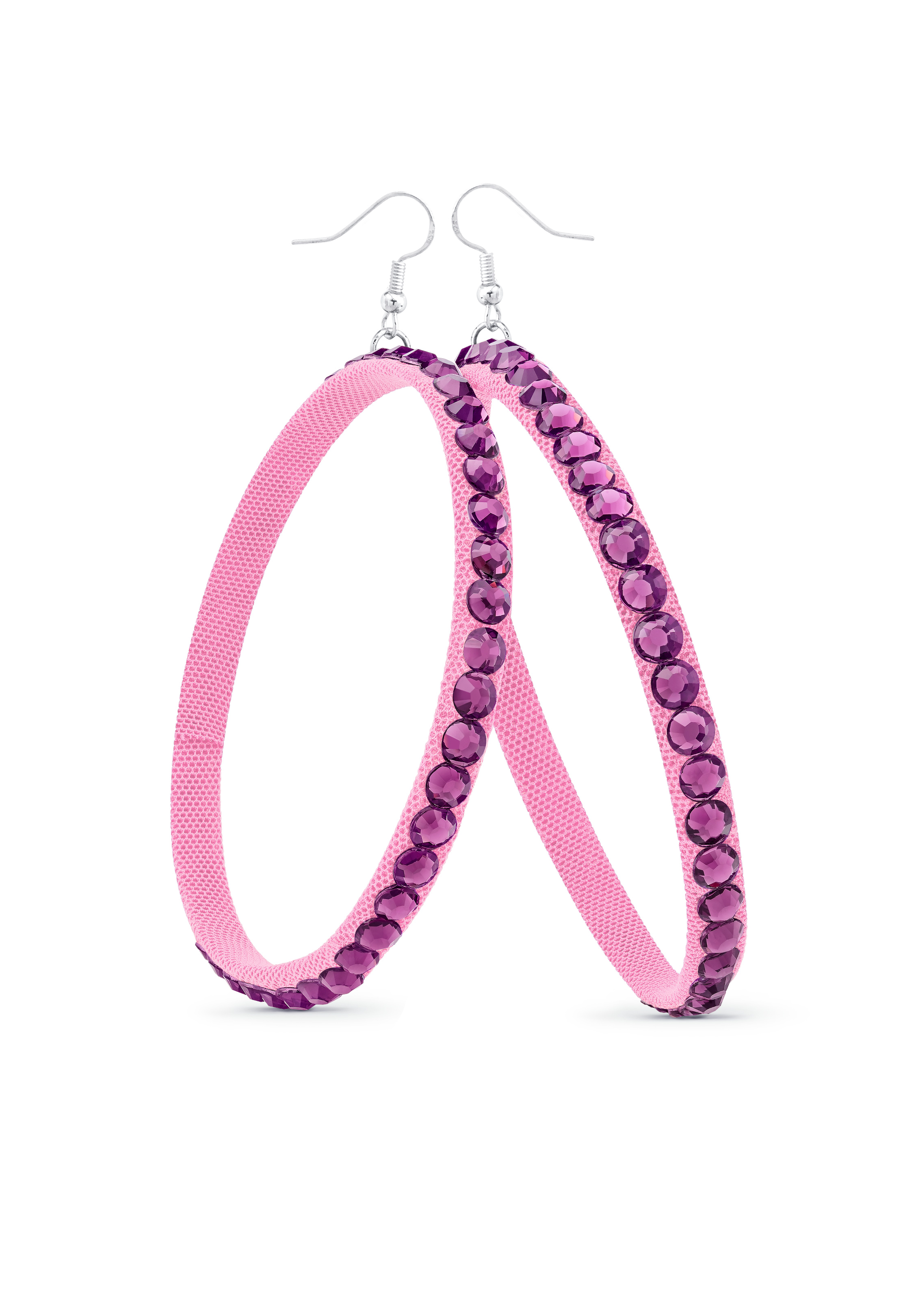 TEST - Soft Hoop Earring-Amethyst-Carnival