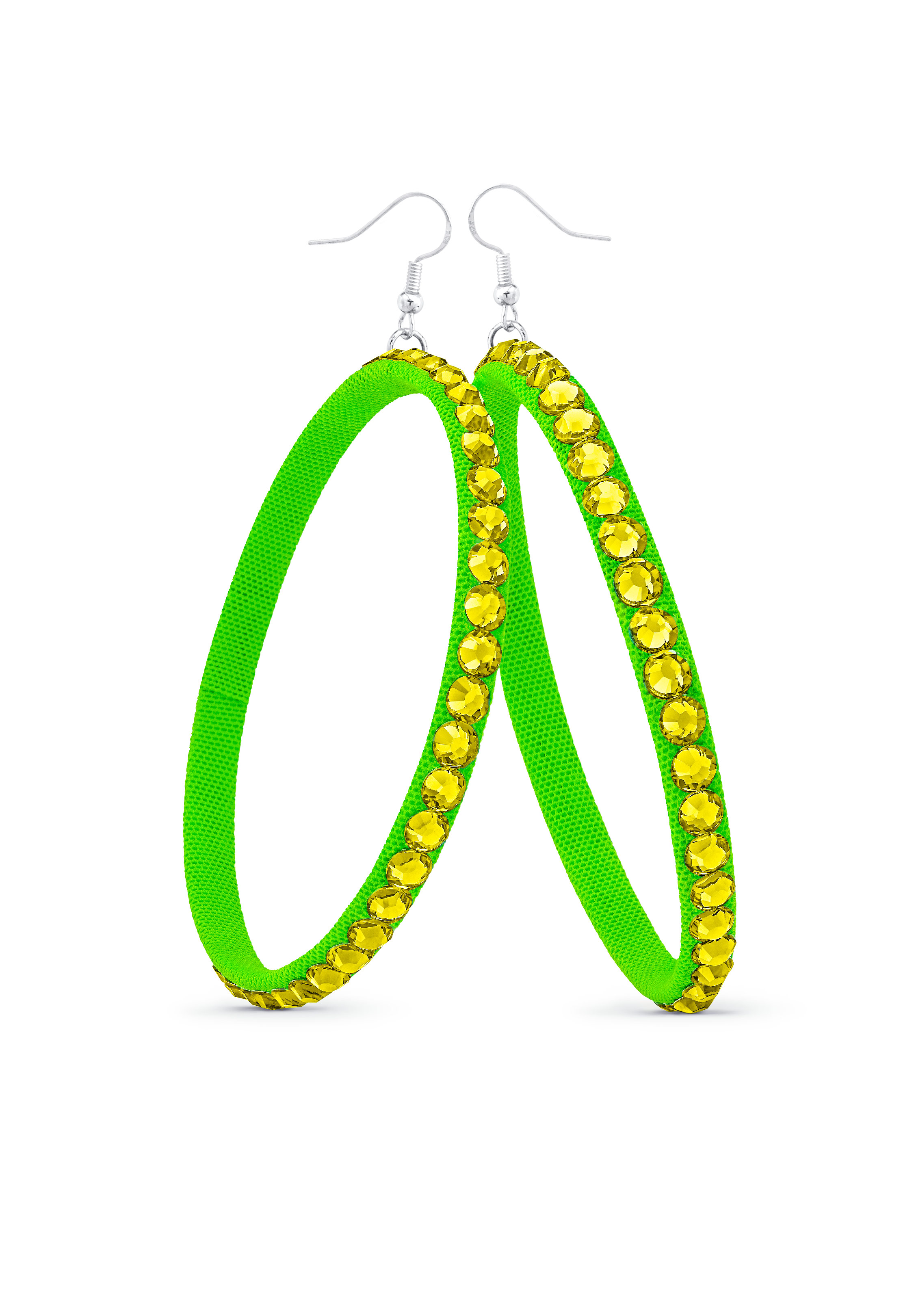 TEST - Soft Hoop Earring-Citrine-Apple Blossom