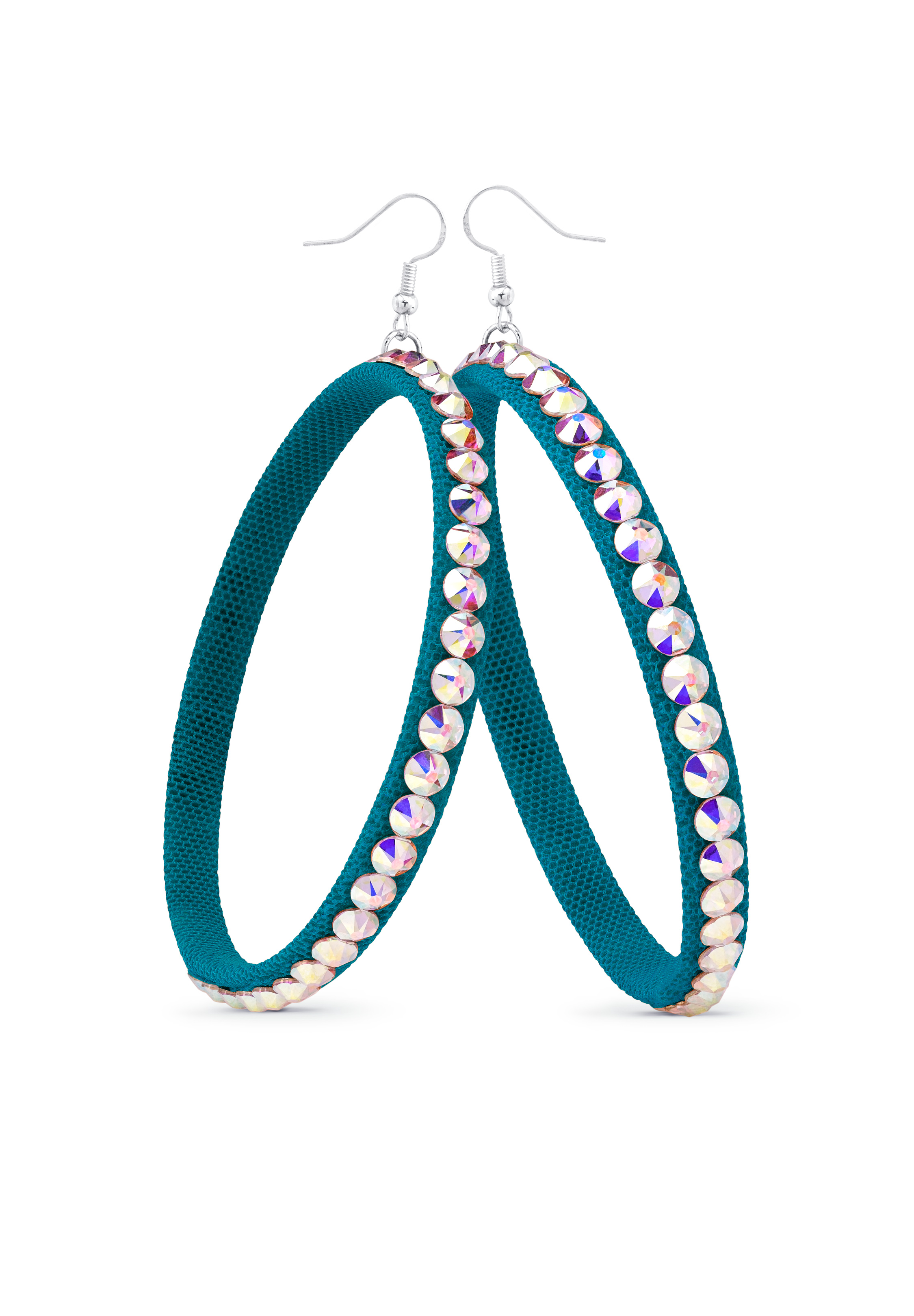 TEST - Soft Hoop Earring-Crystal AB-Jade