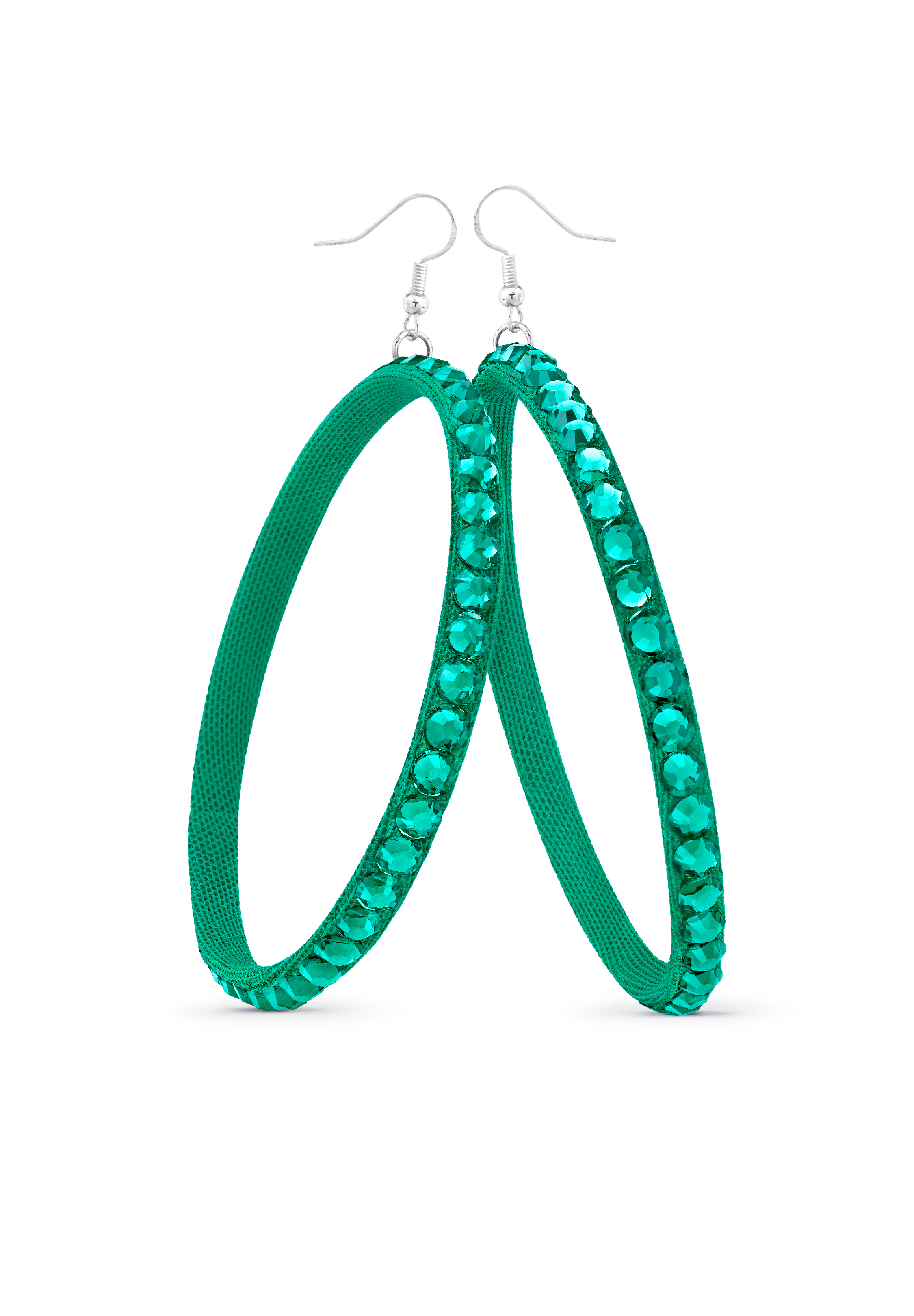 TEST - Soft Hoop Earring-Emerald-Emerald