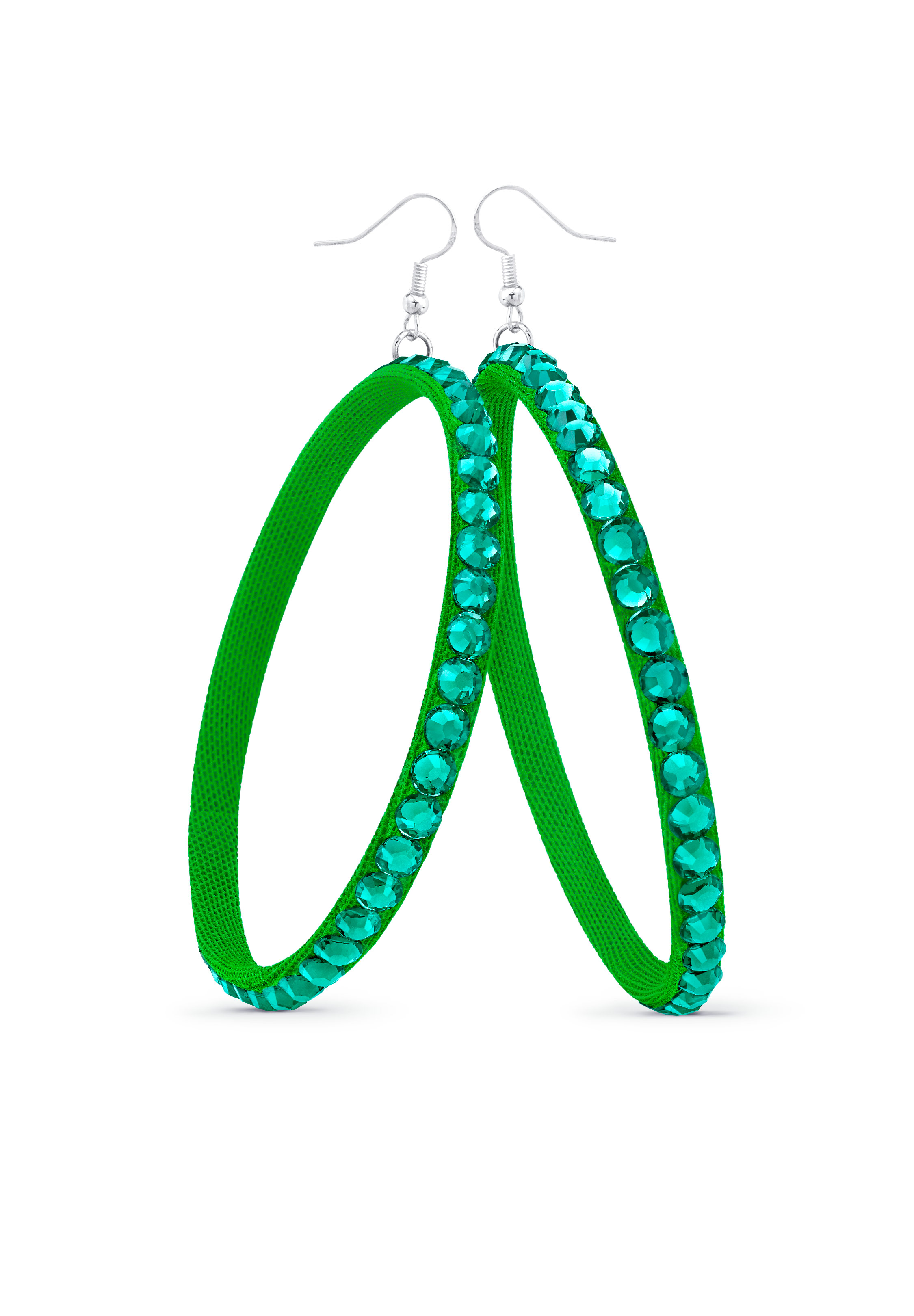 TEST - Soft Hoop Earring-Emerald-Spring
