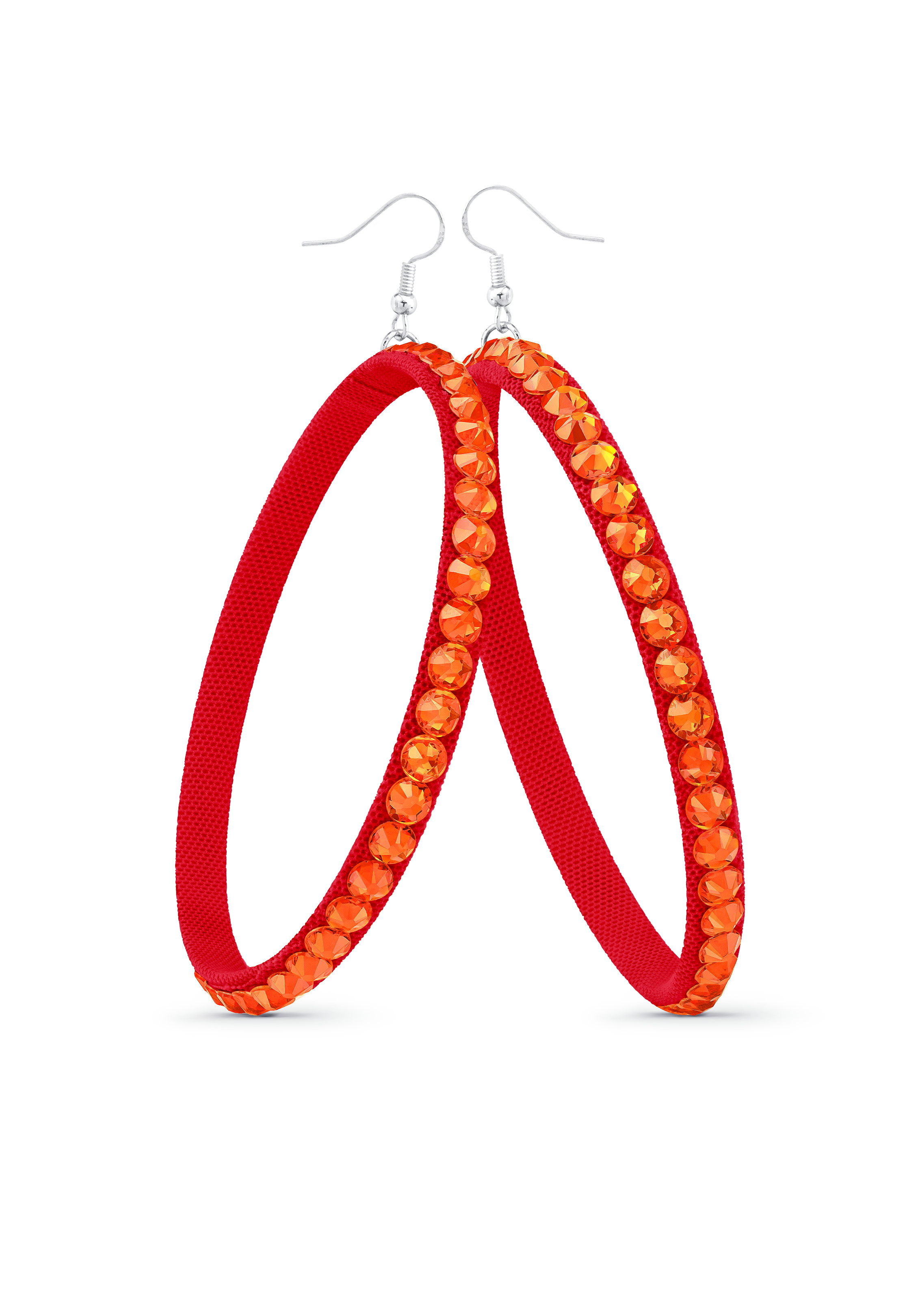 TEST - Soft Hoop Earring-Fireopal-Flemenco