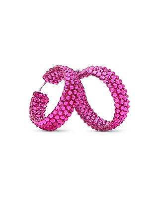 Triple Sparkle Earrings HE/S PE-Fuchsia