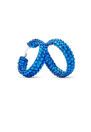 Triple Sparkle Earrings-S (1.25 x 1.25 inch)-Capri Blue