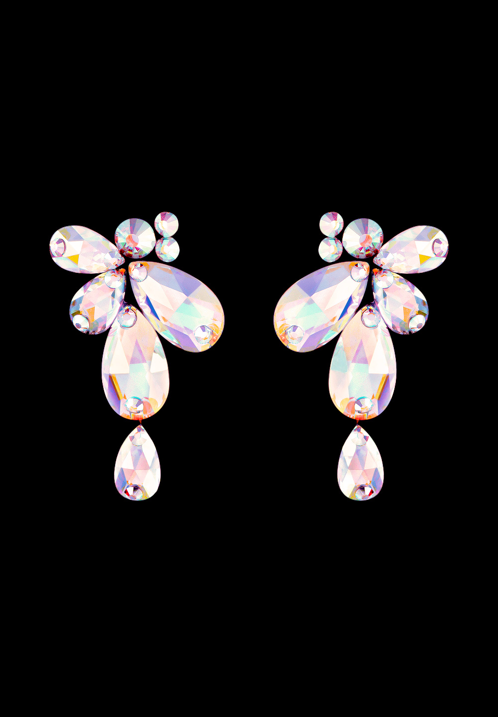 Zerlina Crystal Earring DCE903-Crystal AB