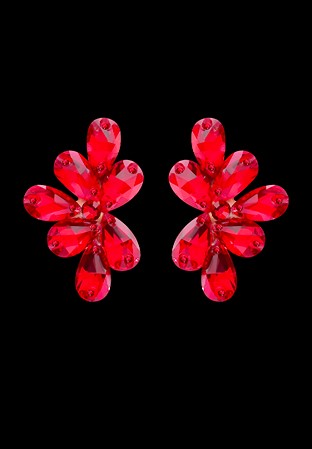 Zerlina Crystal Earring DCE911-1-Light Siam
