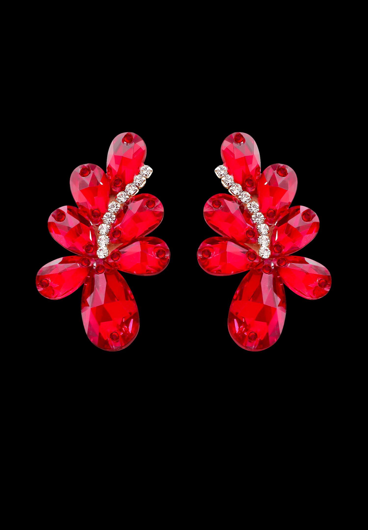 Zerlina Crystal Earring DCE916-1-Light Siam