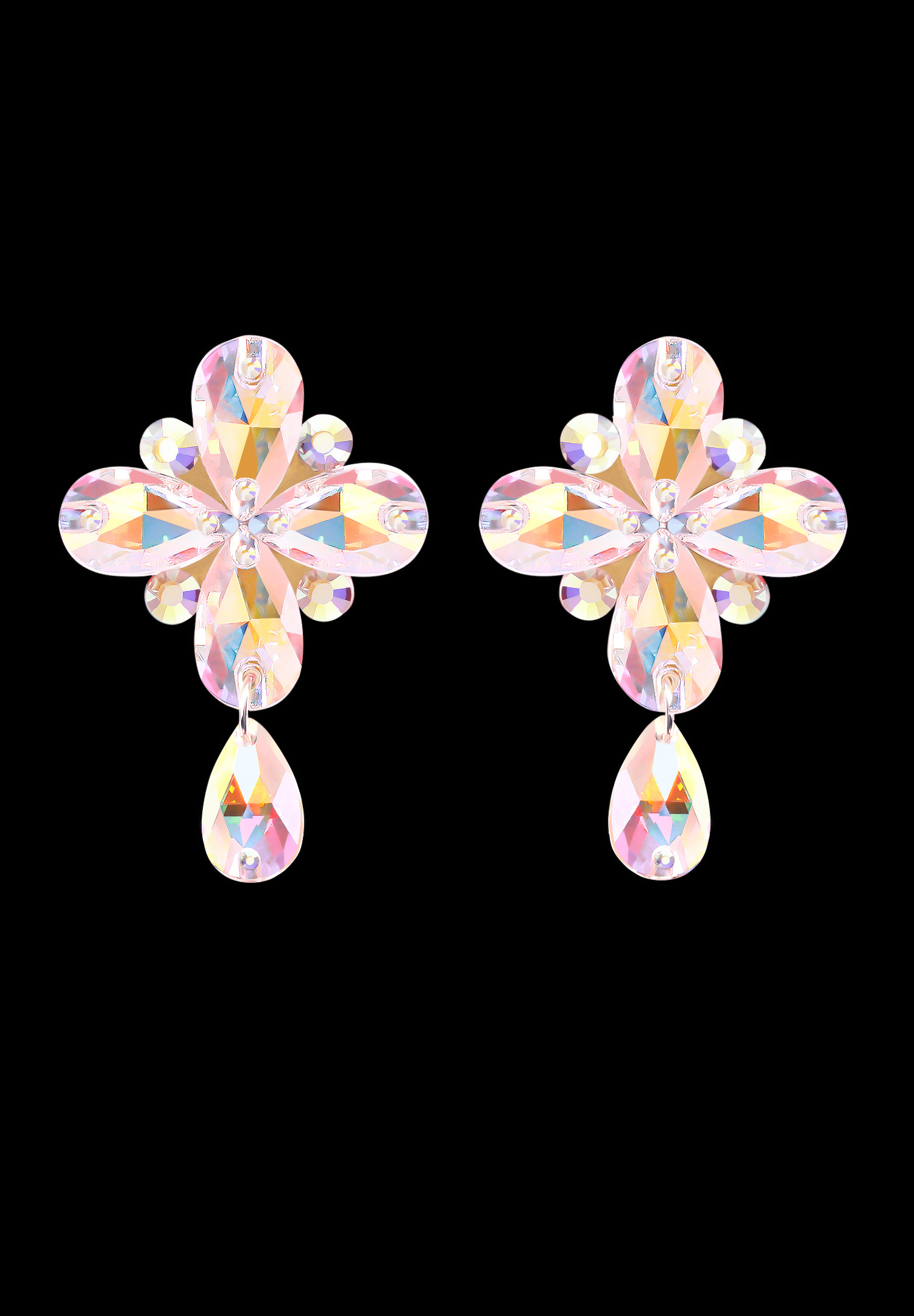 Zerlina Crystal Earrings DCE906-Crystal AB