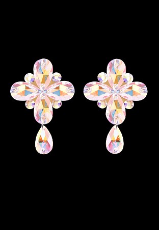 Zerlina Crystal Earrings DCE906-Crystal AB