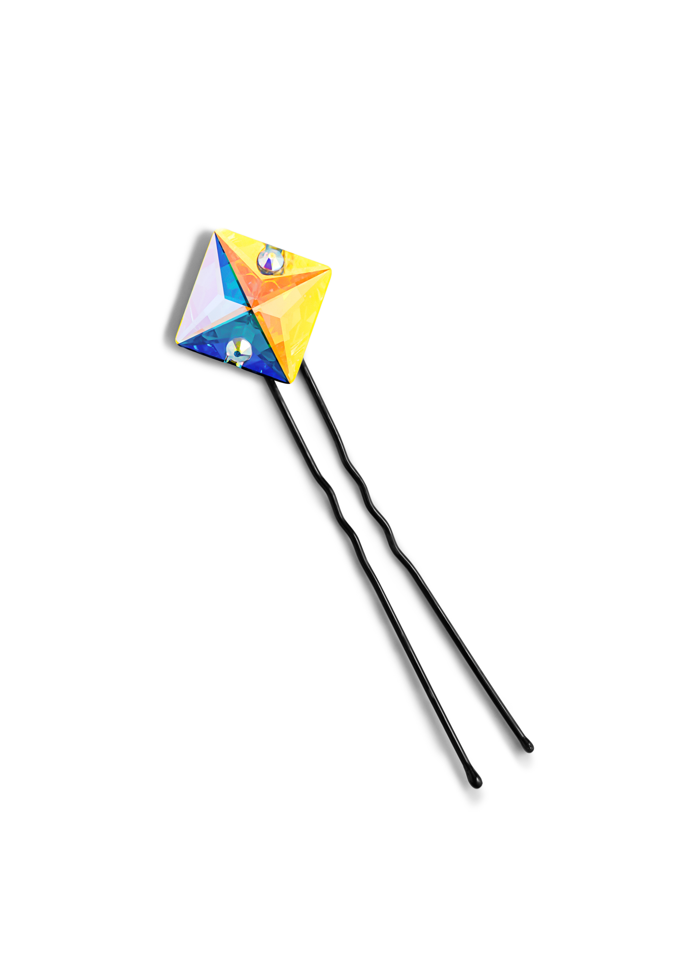 Candra Square Crystal Hair Pins PI-362S-Crystal AB