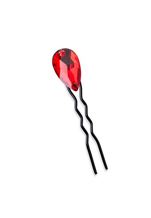 Crystal Hair Pin WAP003-1-Light Siam