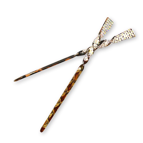 Rhinestone Hairstick 7708761-Crystal AB
