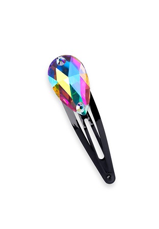 Teardrop Crystal Snap Clips WAP001-Crystal AB