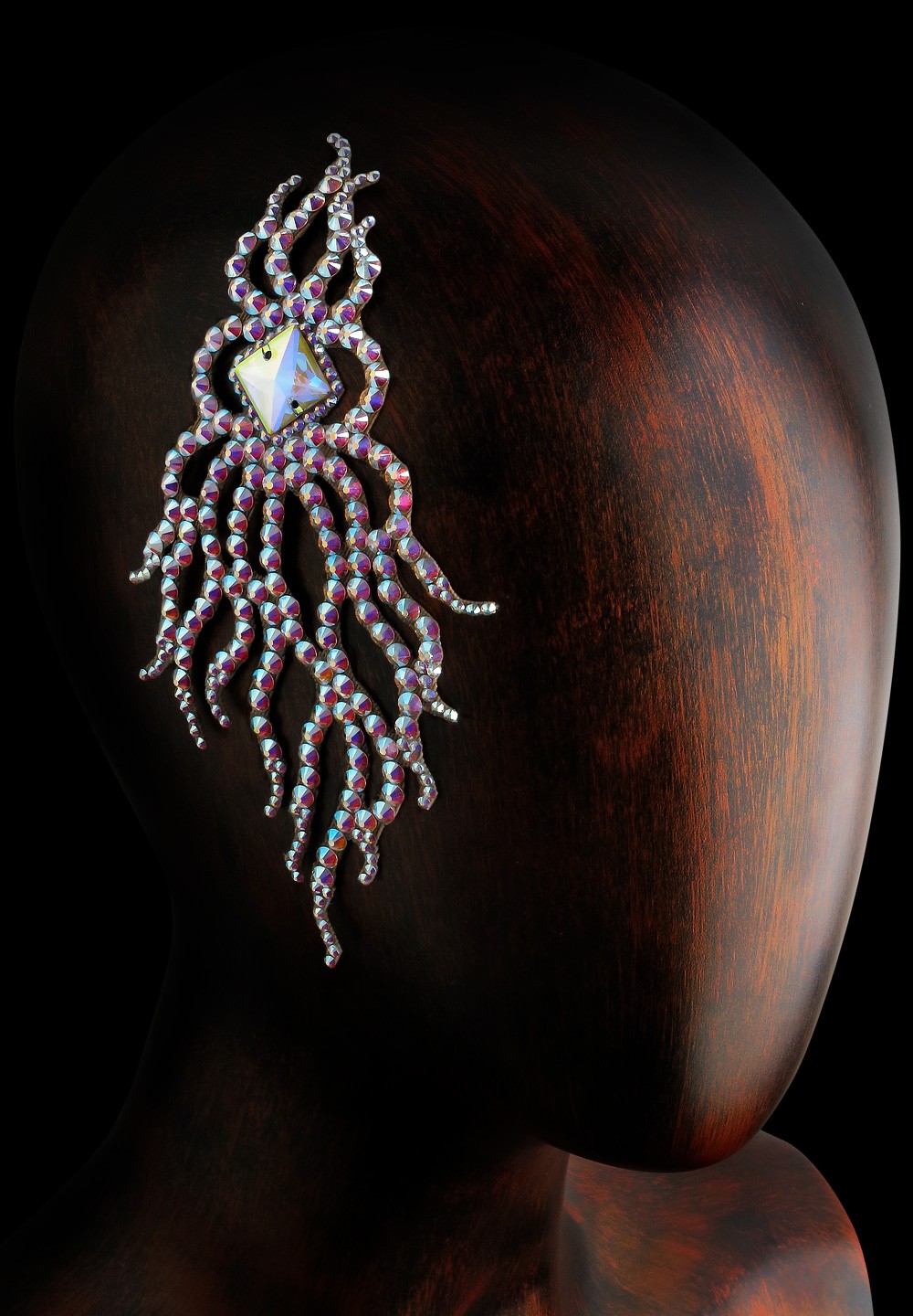 Verona Rhinestone Hairpiece CX108 Rhinestone Jewelry