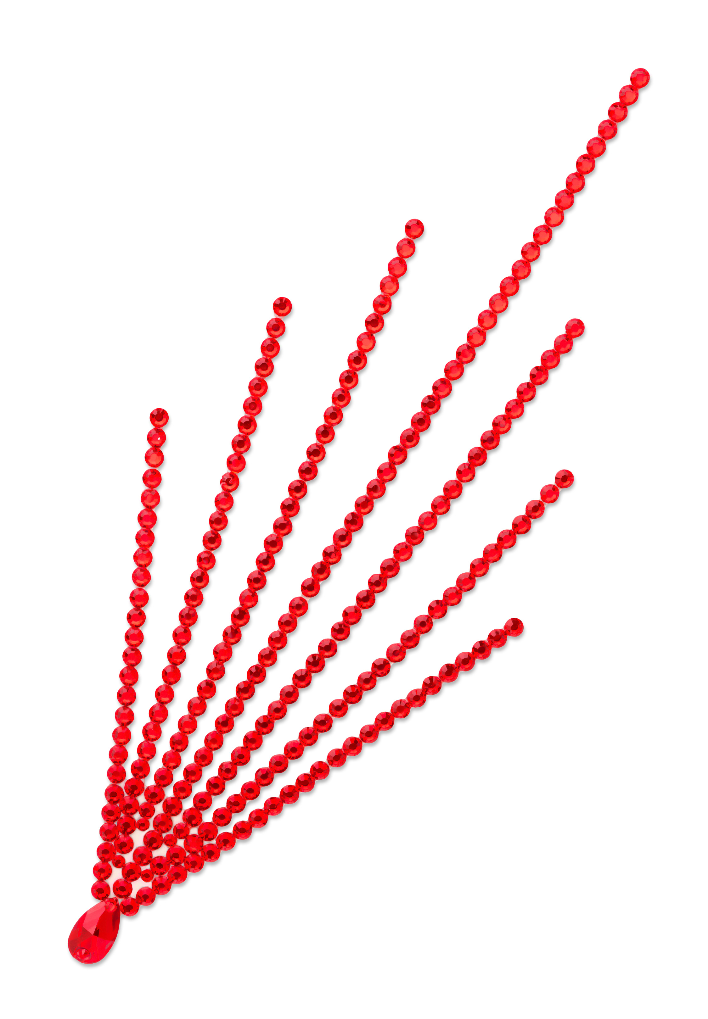 Verona Rhinestone Headpiece HD-307-1-Light Siam