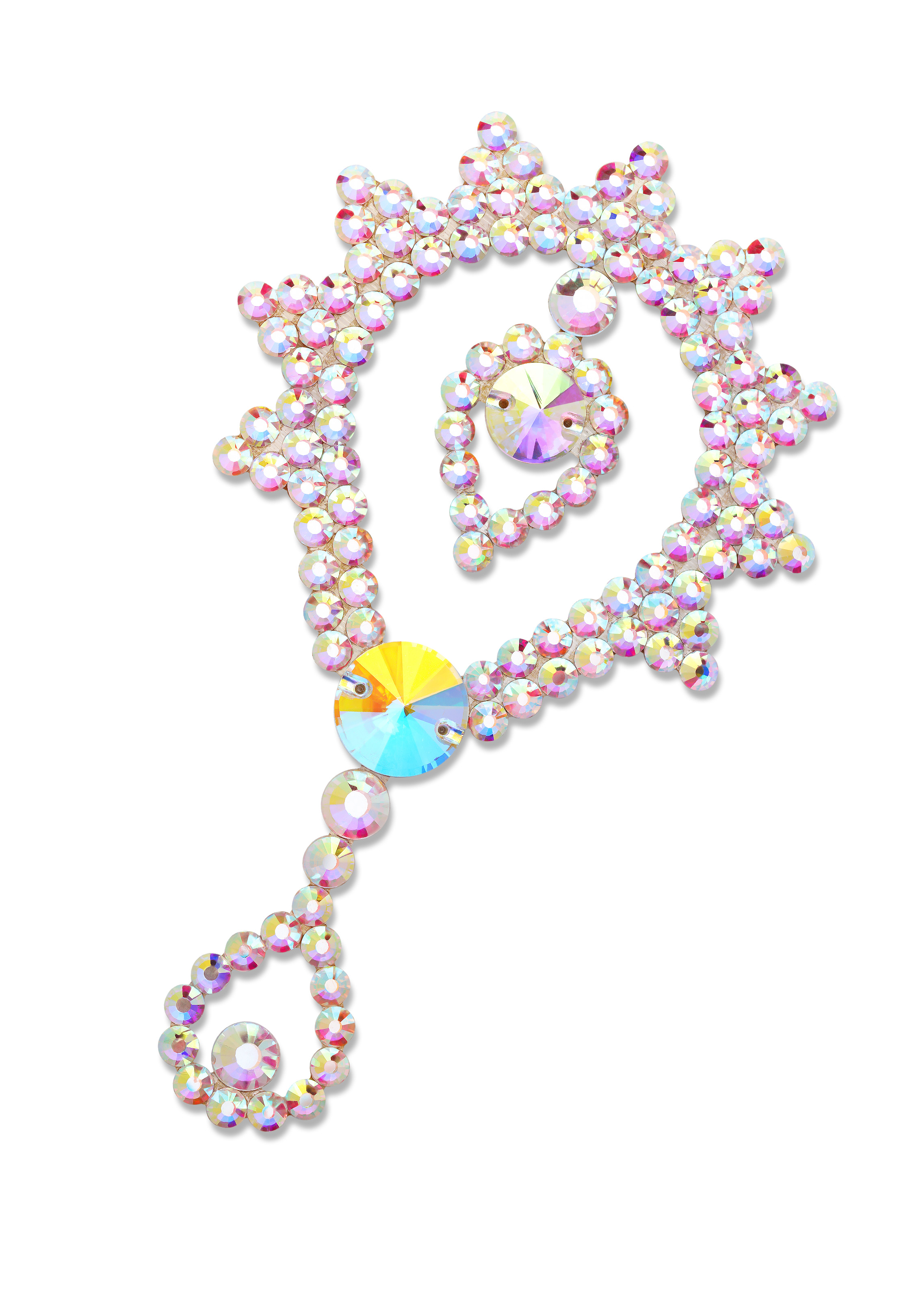 Verona Rhinestone Hairpiece CX312-Crystal AB