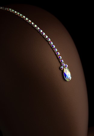 Verona Rhinestone Headpiece HD-360-Crystal AB