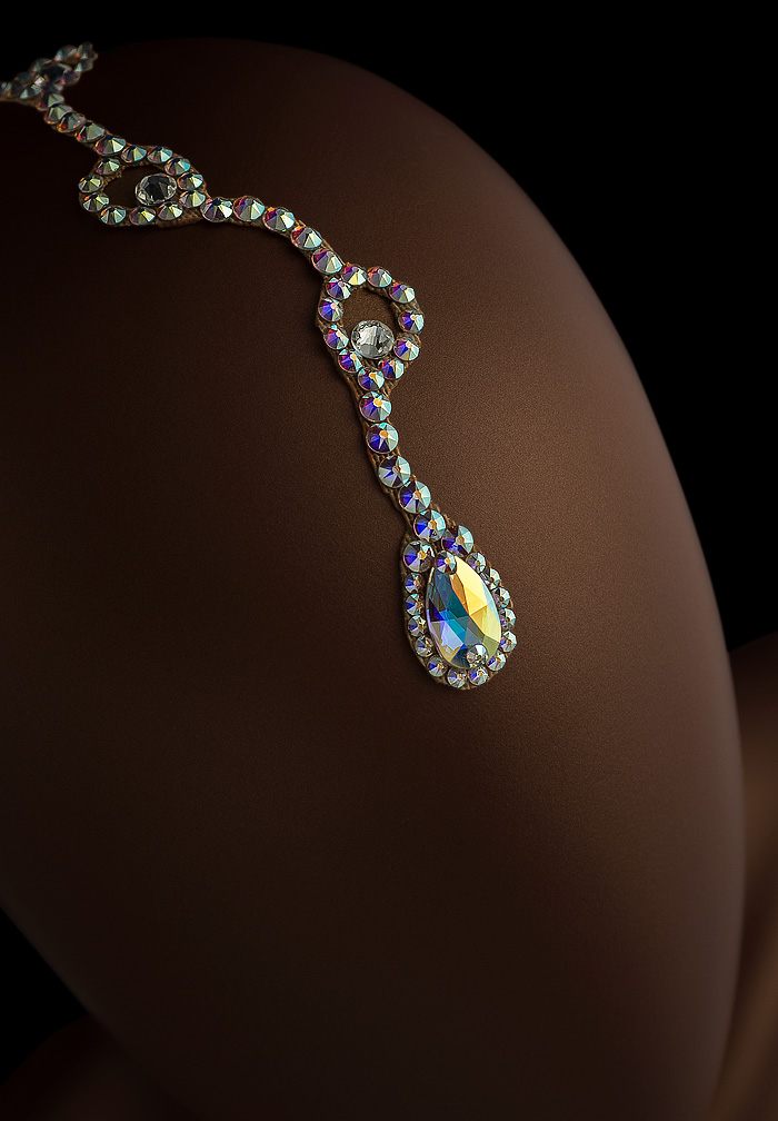 Verona Rhinestone Headpiece HD-363-Crystal AB