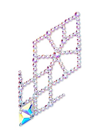 Verona Rhinestone Hairpiece HP-340-Crystal AB