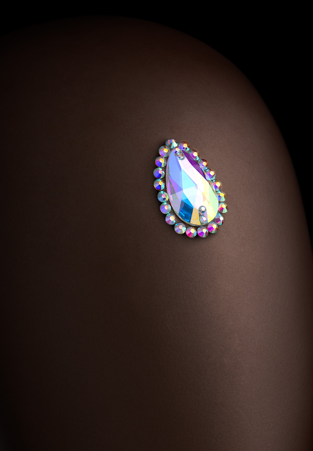 Verona Rhinestone HairDeco SD-904-Crystal AB