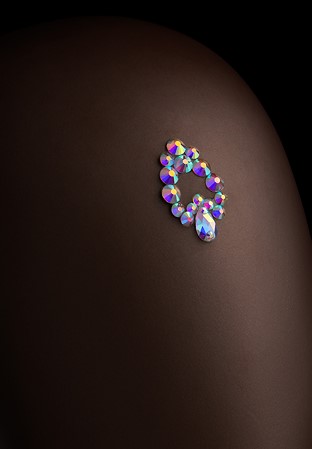 Verona Rhinestone HairDeco SD-905-Crystal AB