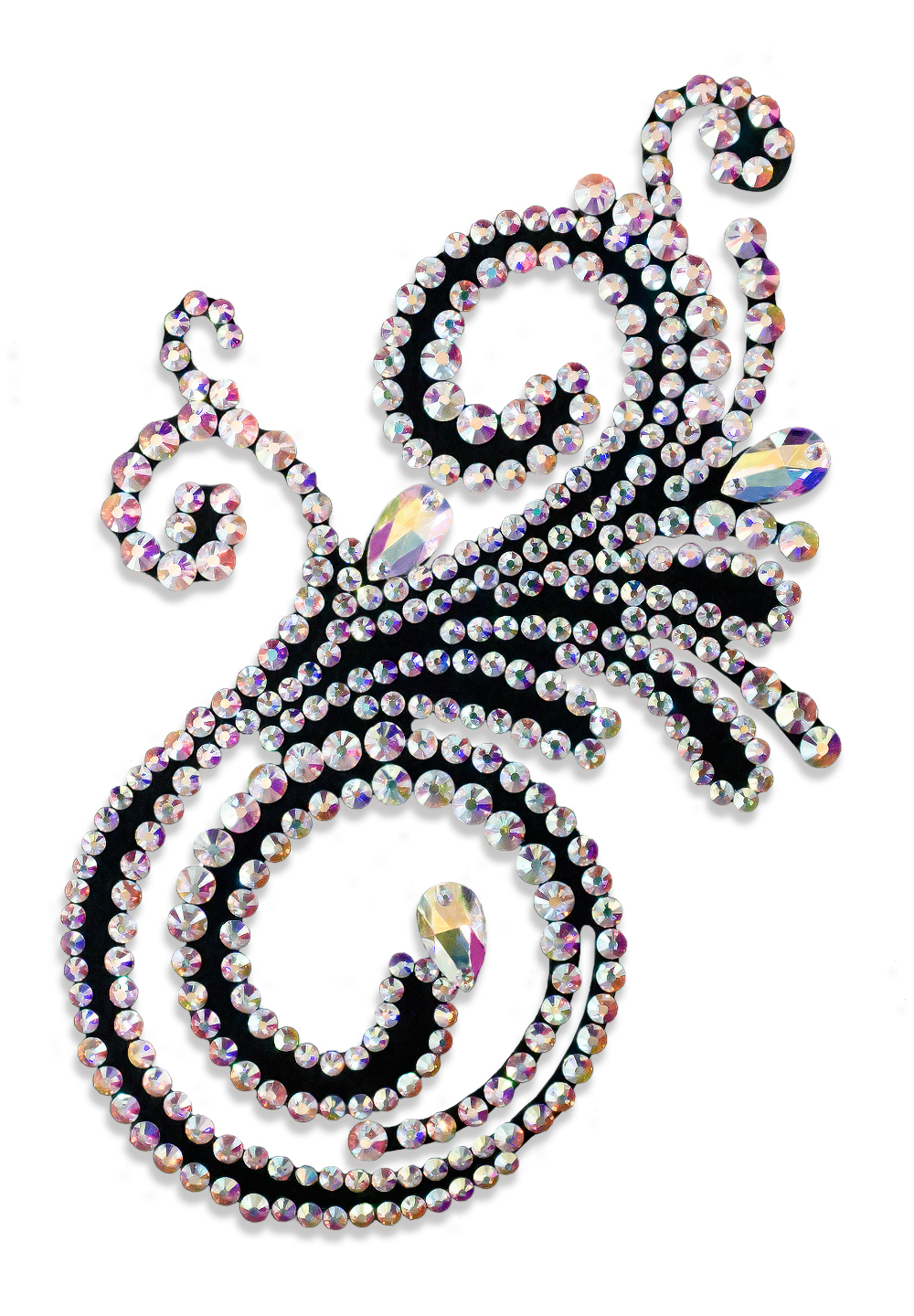 Verona Rhinestone Hairpiece HP-927-Crystal AB