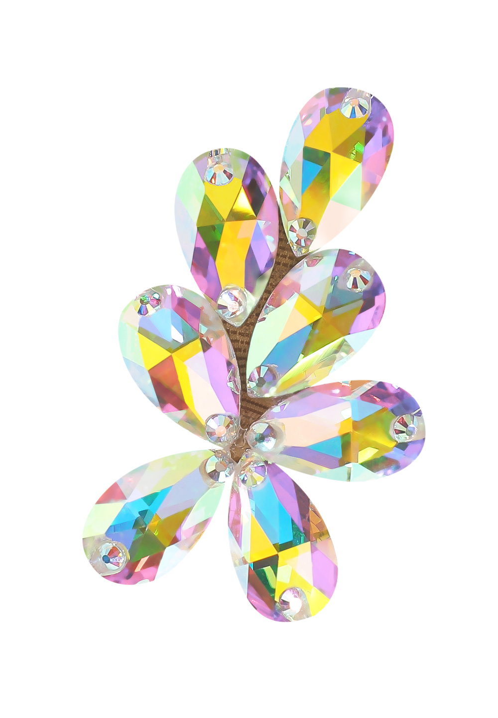 Verona Rhinestone HairDeco SD-930-Crystal AB