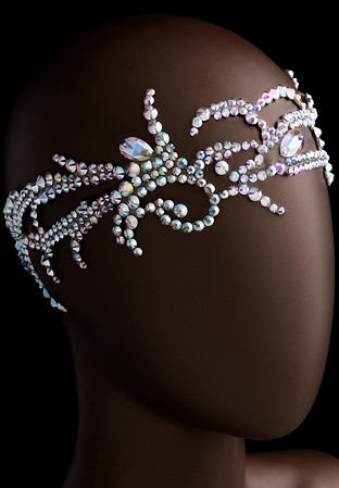Verona Rhinestone Headpiece HD-923-Crystal AB