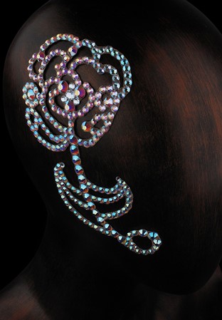 Verona Rhinestone Hairpiece HP-16-Crystal AB