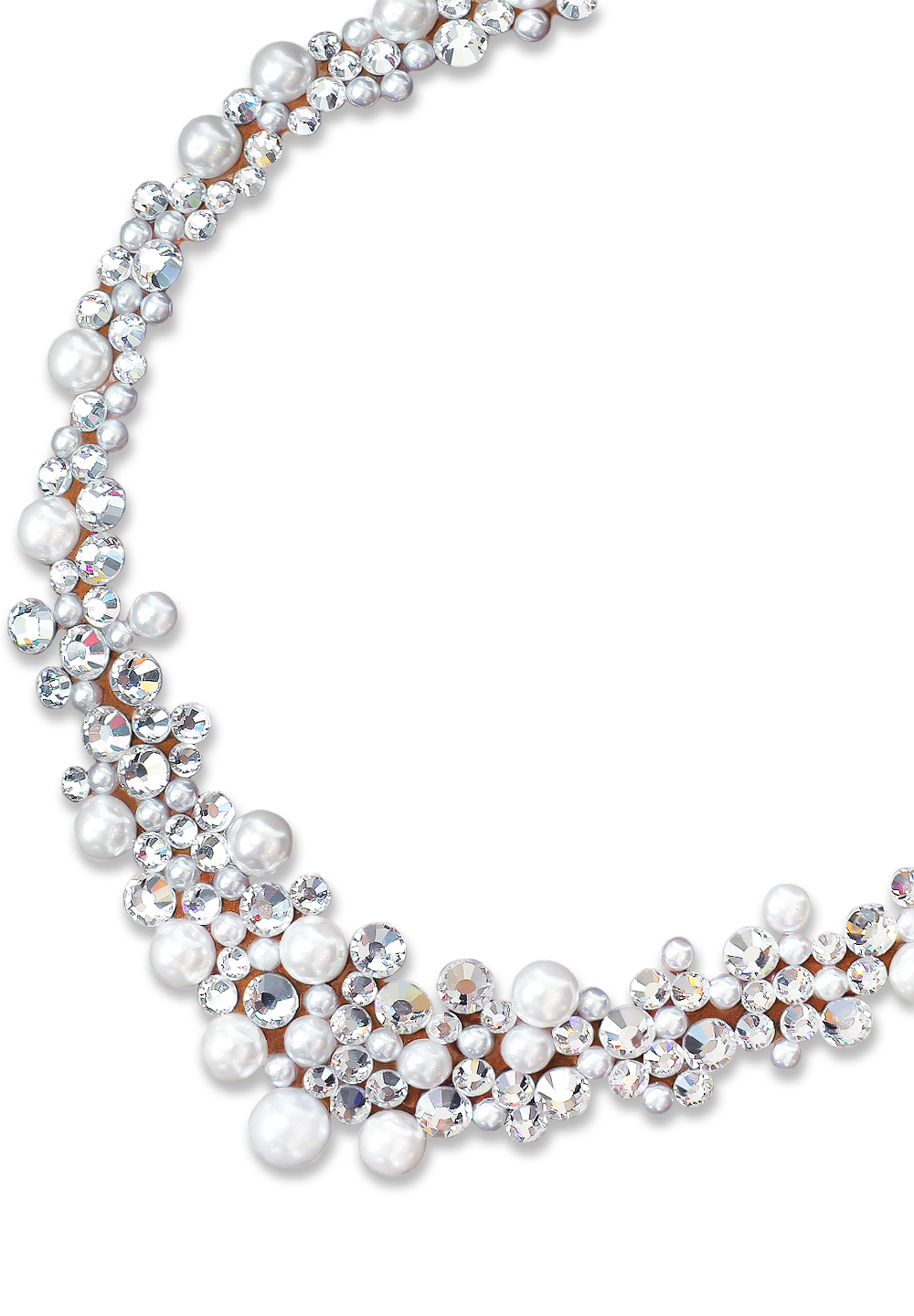 Serena Crystal Necklace DCX903-2 | Rhinestone Jewelry