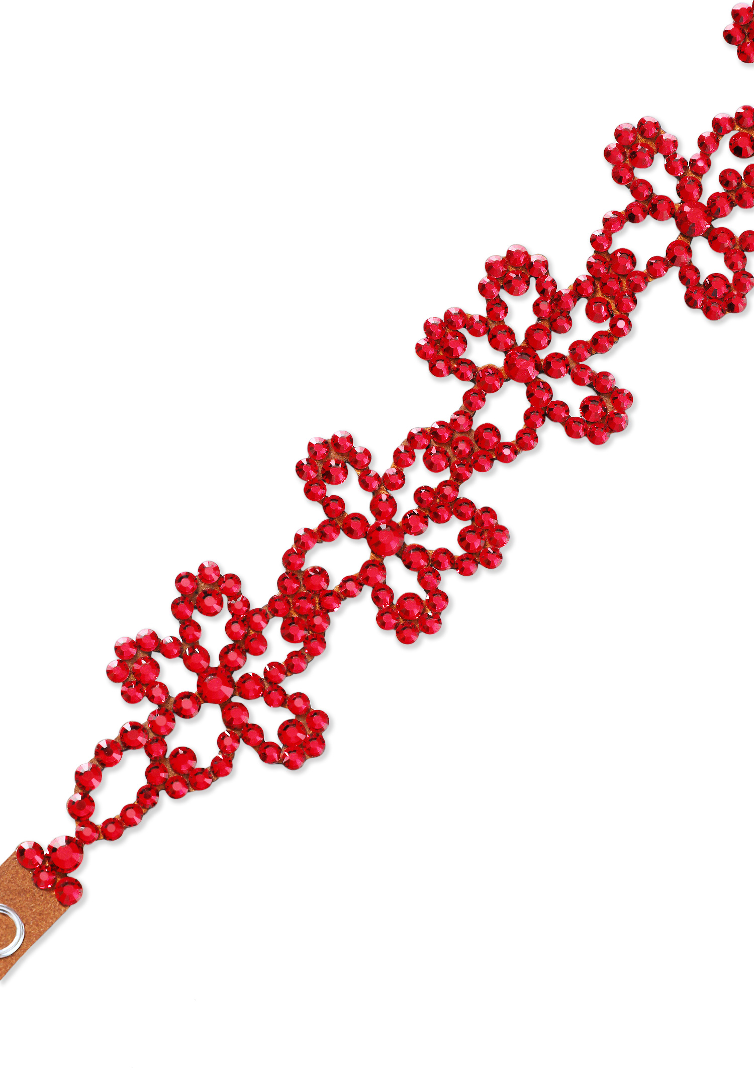 Serena Crystal Choker CK-909-2-Light Siam