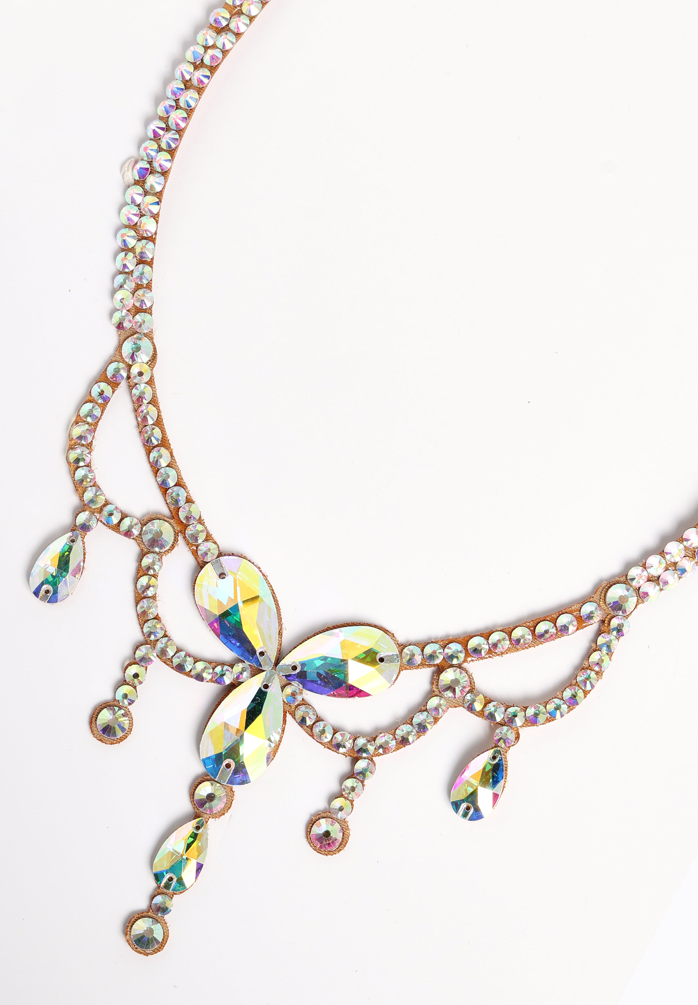 Serena Crystal Necklace NK-910-Crystal AB