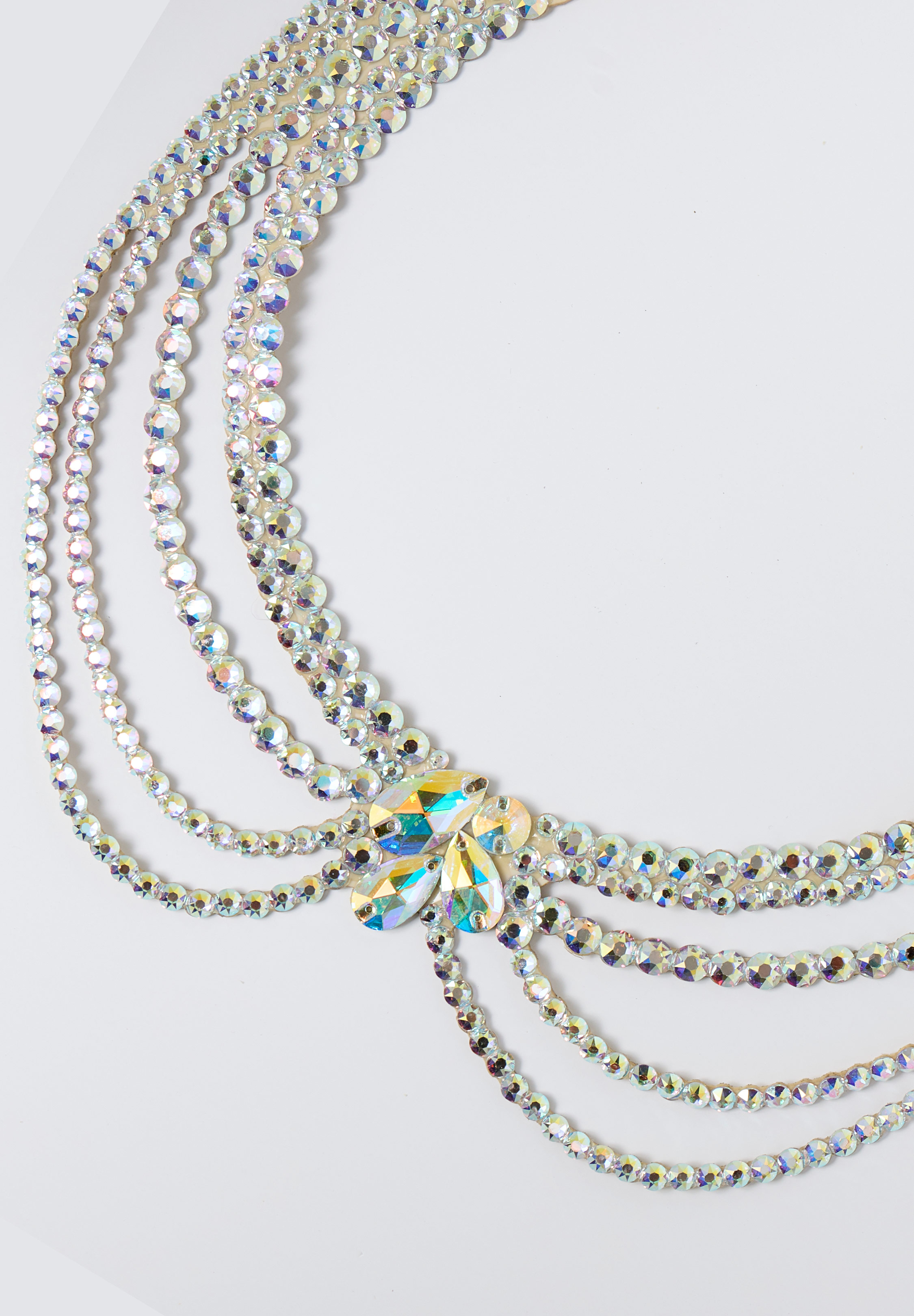 Serena Crystal Necklace NK-EM002-Crystal AB