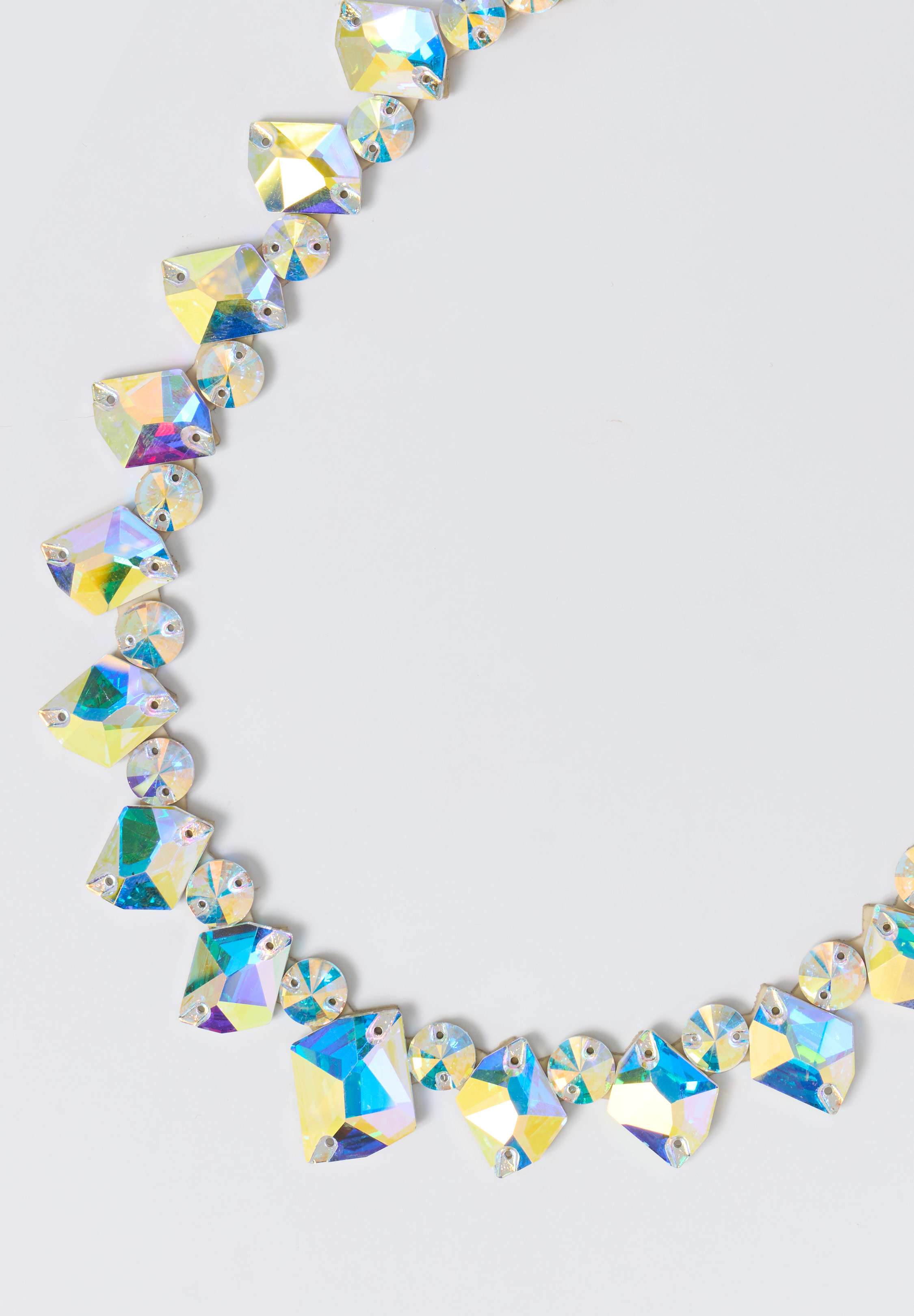 Serena Crystal Necklace NK-EM005-Crystal AB