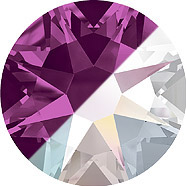 Fuchsia / Crystal AB
